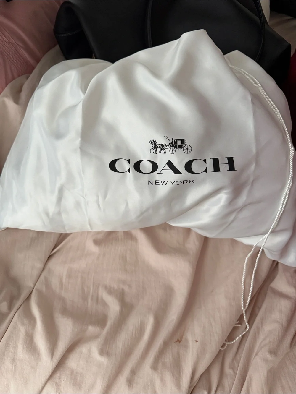 Coach kisslock bag Classic Black Frame-Top Shoulder Bag - Gold Hardware